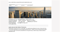 Desktop Screenshot of blmoving.com